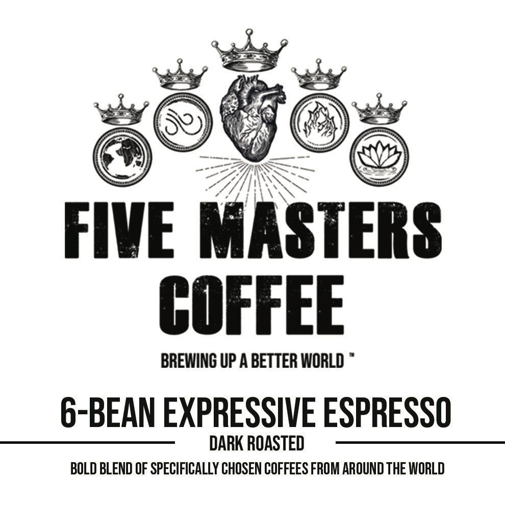 6-BEAN EXPRESSIVE ESPRESSO - Five Masters Coffee